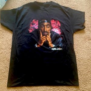 2Pac poetic justice T-shirt black